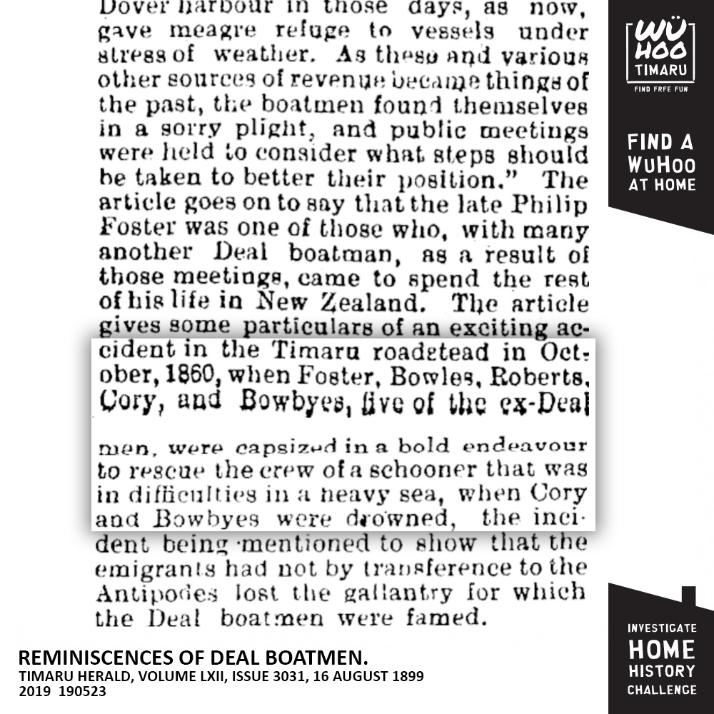 WuHoo InvestigateYourHomeChallenge AvenueRd 045 DealBoatmen HeraldDrowned