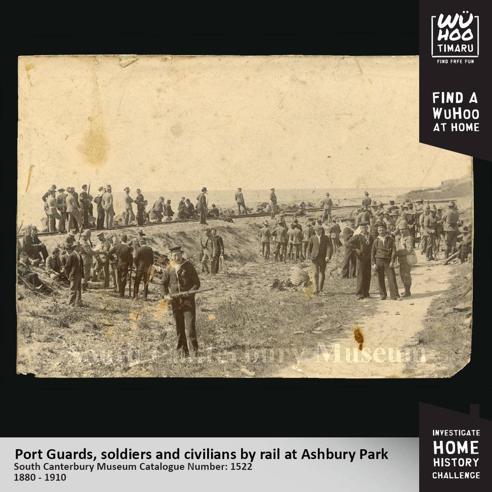 WuHoo InvestigateYourHomeChallenge WoolcombesHouse AshburyPark 0200 PortGuards