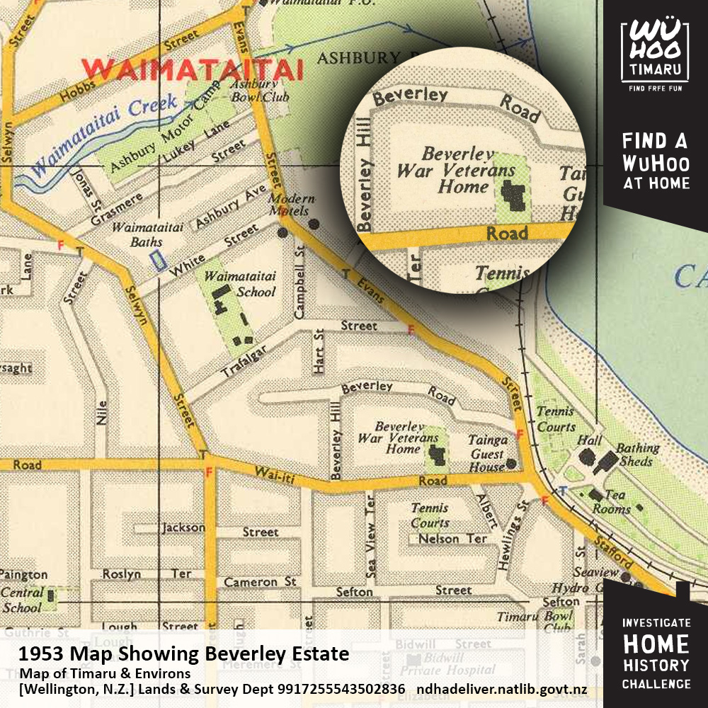 WuHoo InvestigateYourHomeChallenge TheBeverly Map1953