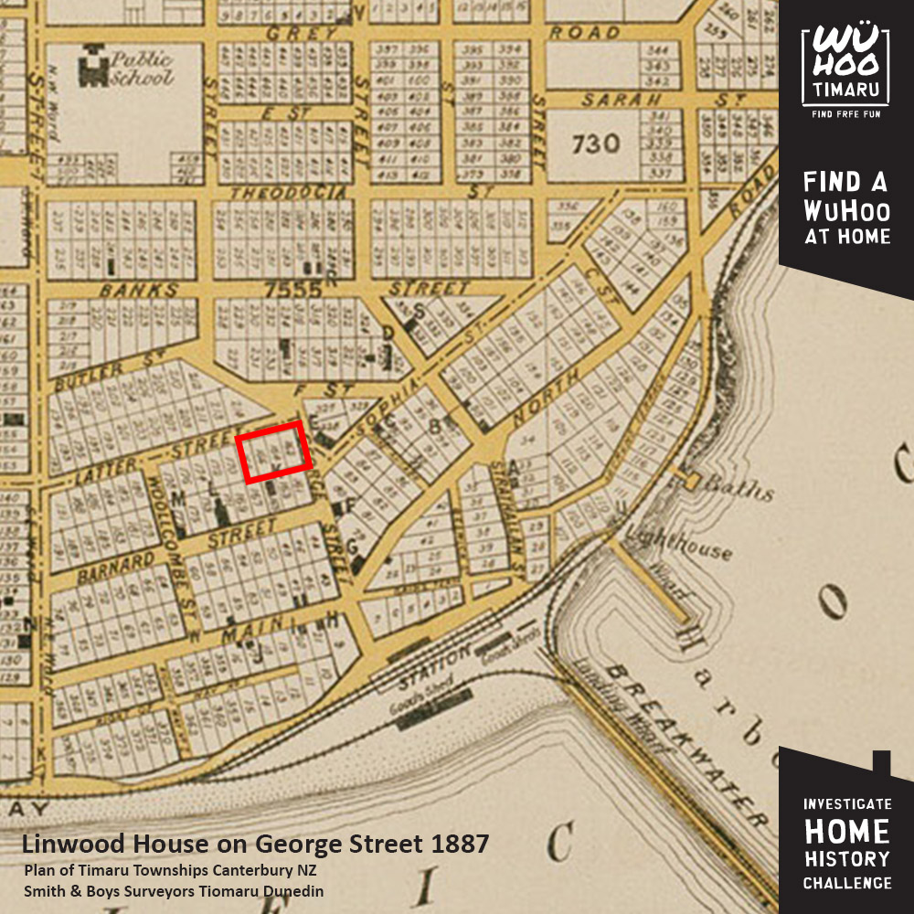 WuHoo HomeHistory Linwood House 0080 Rhodes_1887Map LynwoodHouse