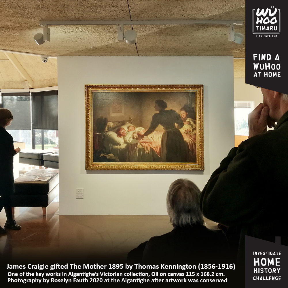WuHoo HomeHistory Linwood House Rhodes_James_Craigie_TheMotherThomasKenningtonGiftedByJamesCragie