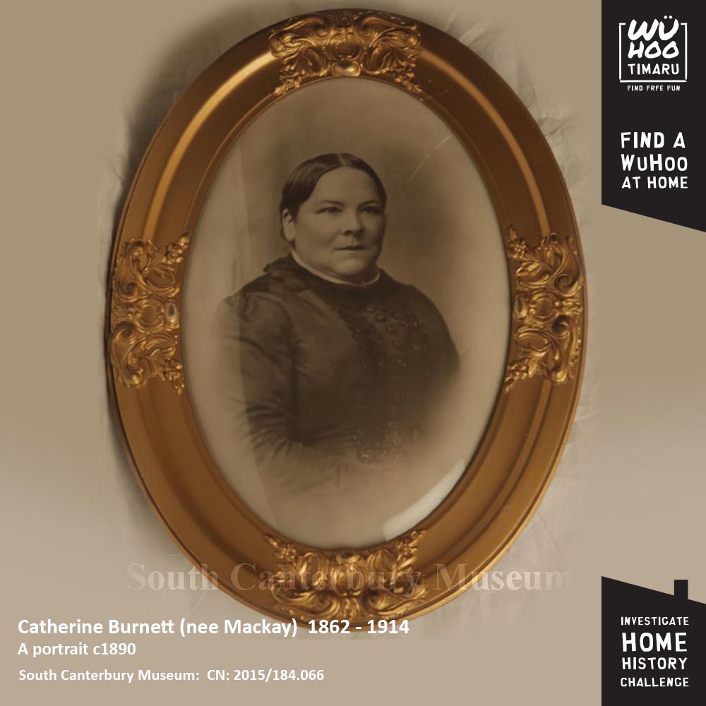 WuHoo InvestigateYourHomeChallenge PioneerHall 0600 Burnett TimaruCemetery Catherinein30s 2015184066