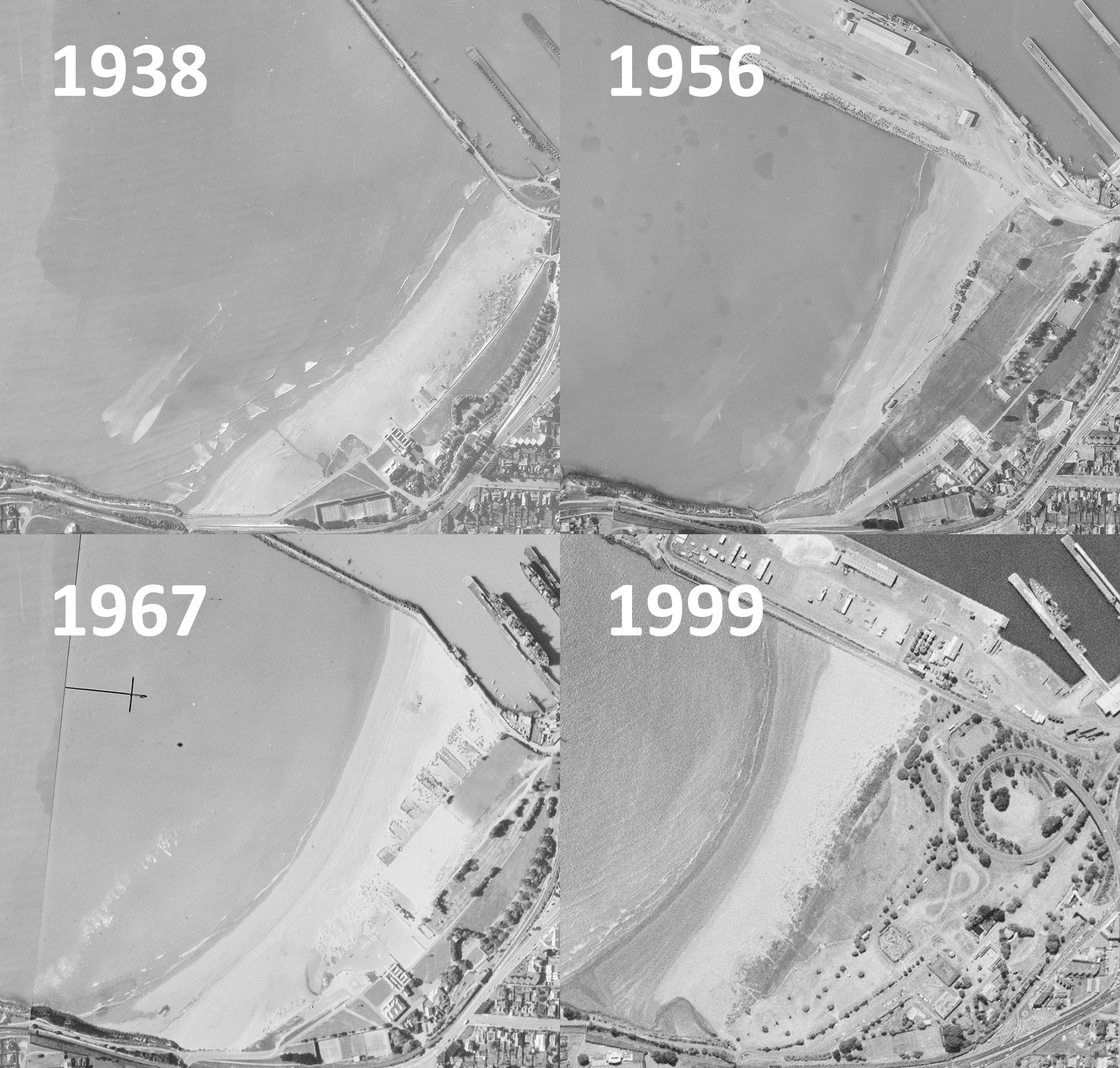 1938 CarolineBay ChangingCoastline 230630 takenFeb Taken 1938 Number SN86