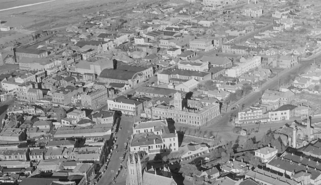 1951 Drill Hall Barnard St Timaru National Library 669600