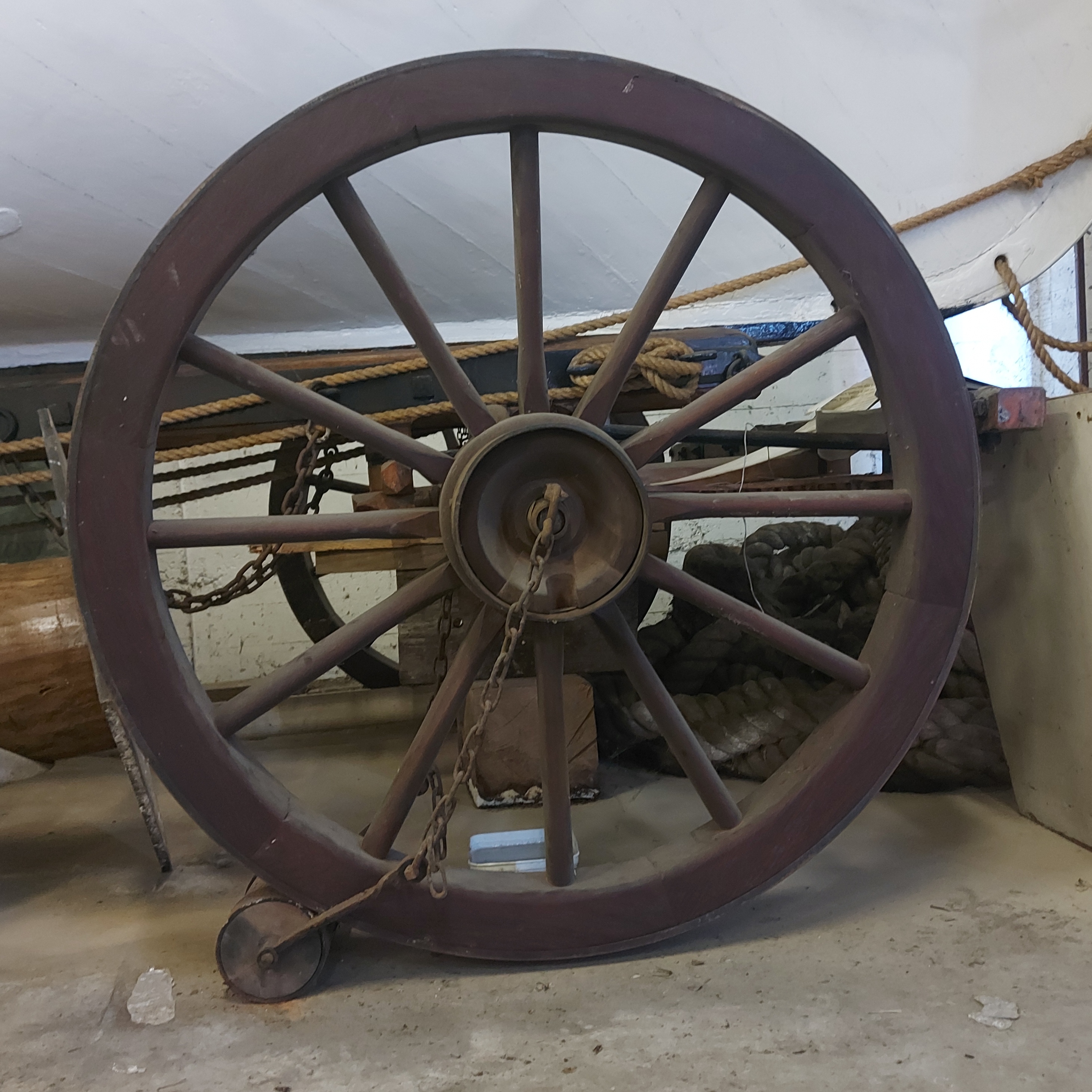 Alexandra Life Boat wheel 2 Photo Roselyn Fatuh