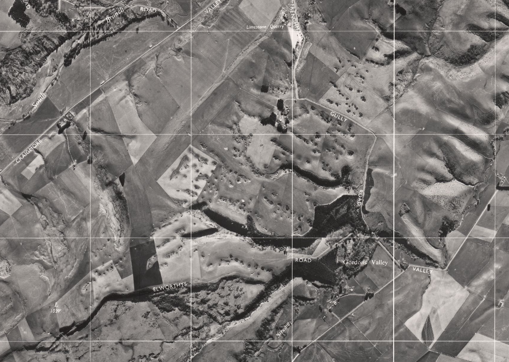 Cannington sink holes Oct 1956 Whites Aviation Collection Alexander Turnbull Library PA Group 00080 crop