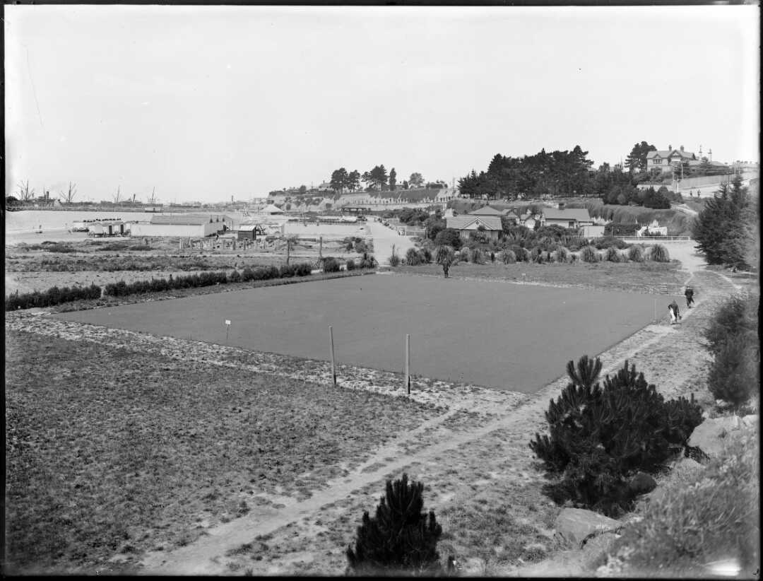 1910 Caroline Bay BowlingGreen nlnzimage The Press Tiaki IRN 692896