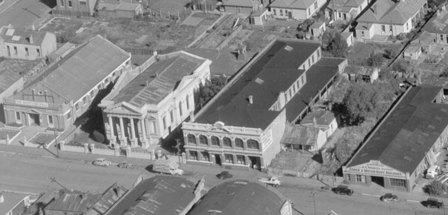 Cro p Trinity View to Timaru CBD Whites Aviation Ltd Ref WA 06399 F Alexander Turnbull Library