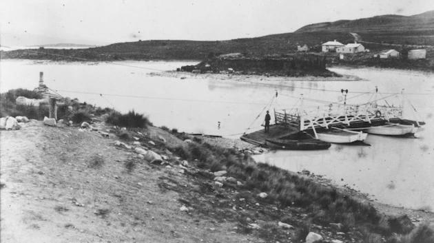 Ferry at Lake Pukaki