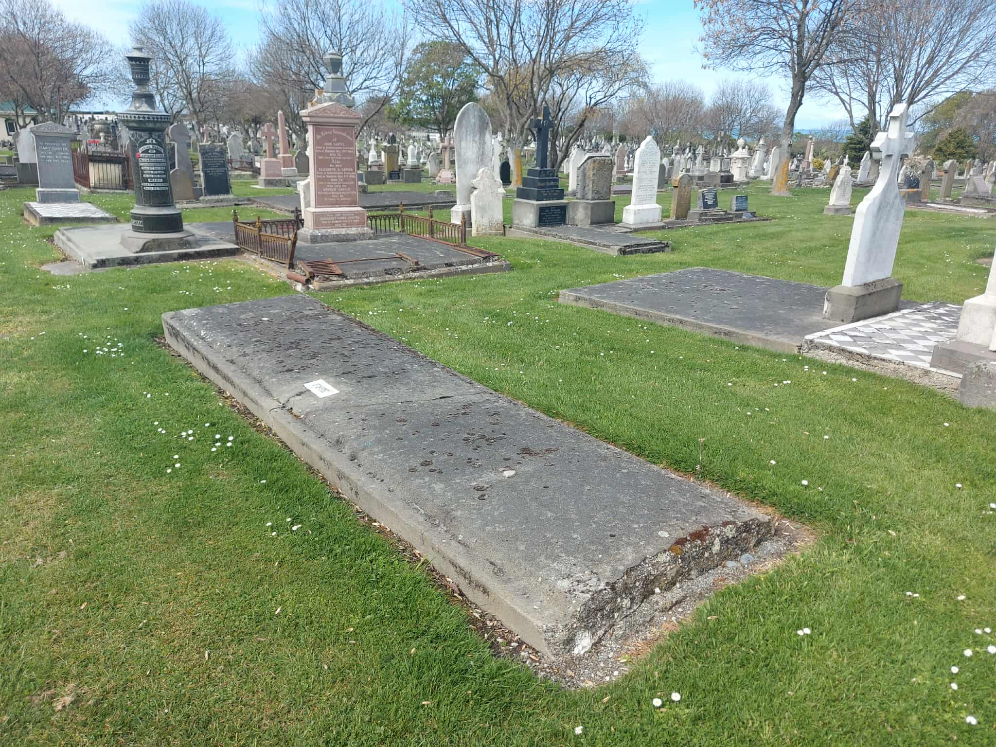 Fyfe Family Plot at the Timaru Cemetery Photo Roselyn Fauth