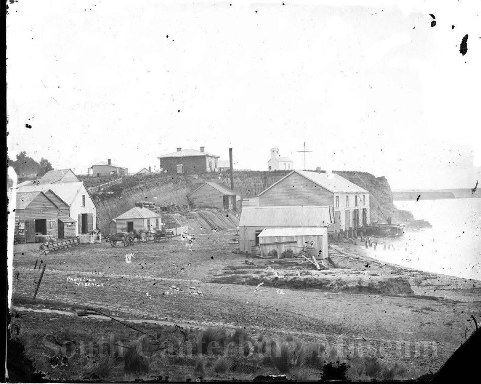 Govenment Landing Services Building Established by Le Cren and Cain South Canterbury Museum 6107
