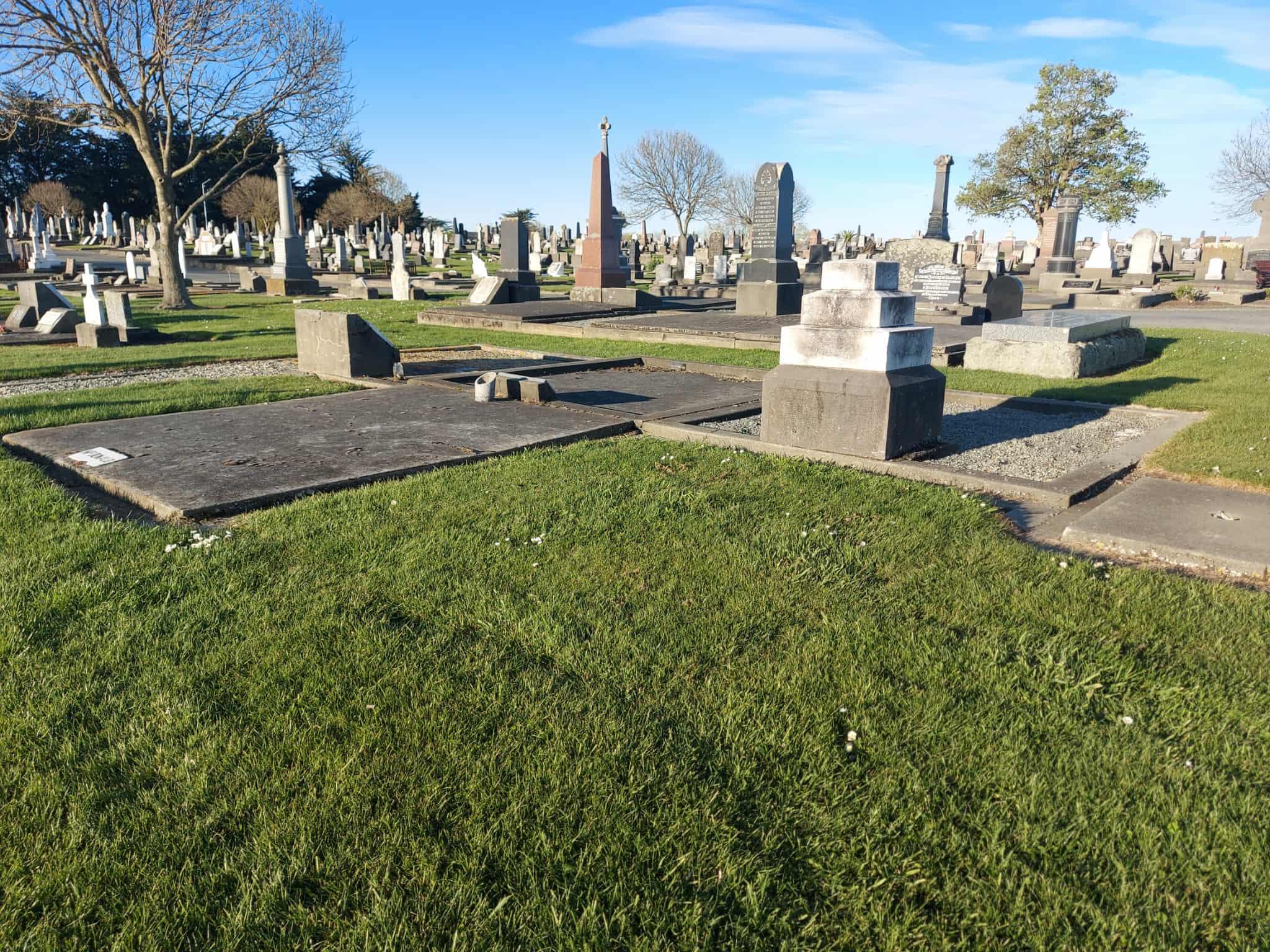 Grave of William Ferrier Timaru Photographer By Roselyn Fauth