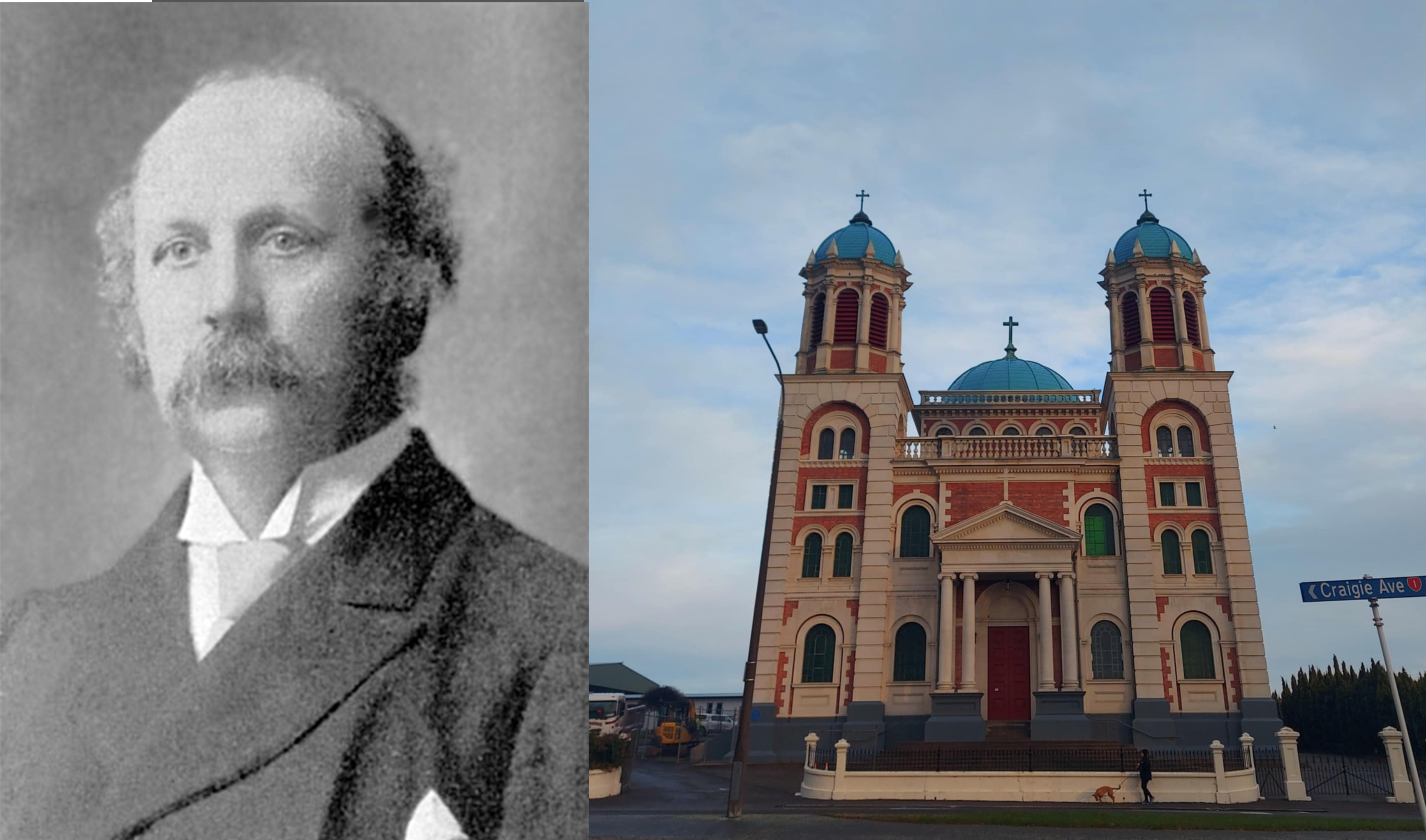 Frank Petre and Timaru Basillica