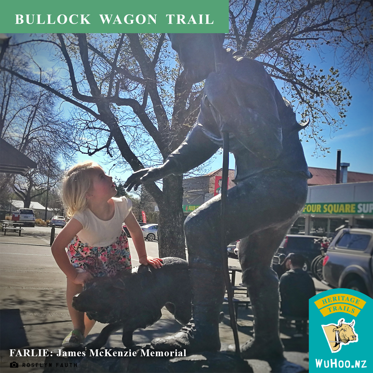 HeritageTrail BullockWagon Fairlie McKenzieMemorial