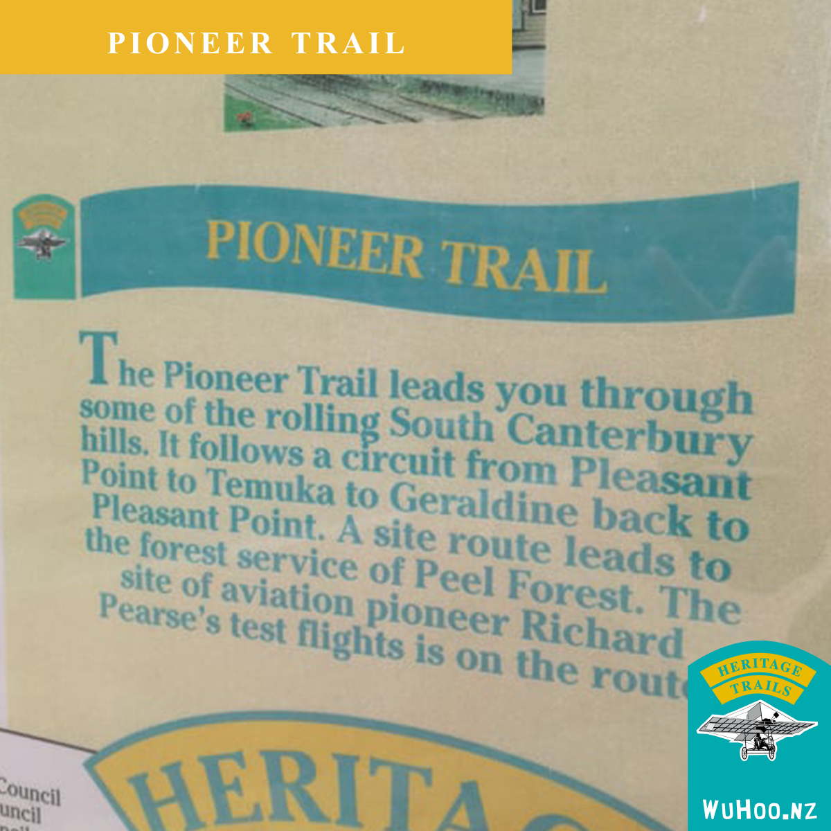 HeritageTrail PioneerTrail Sign1