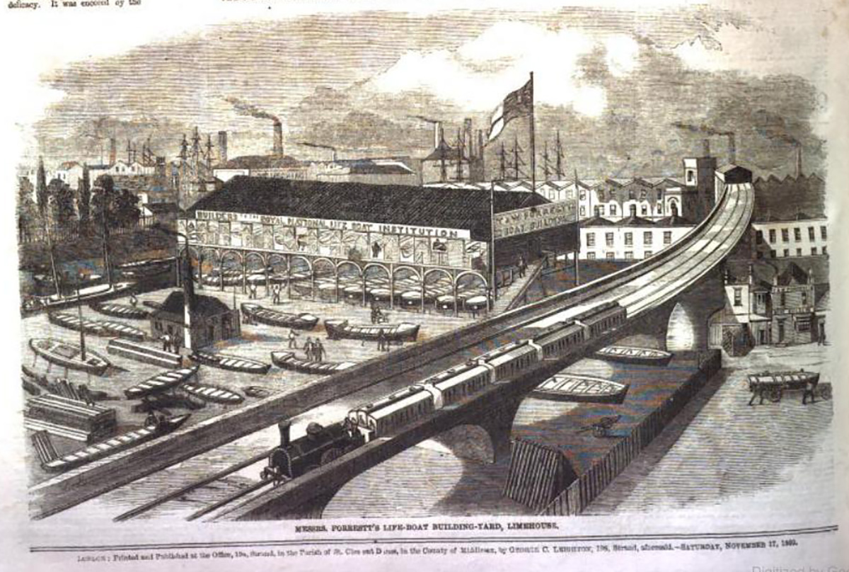 Messrs Forrest of Limehouse lifeboats Limehouse