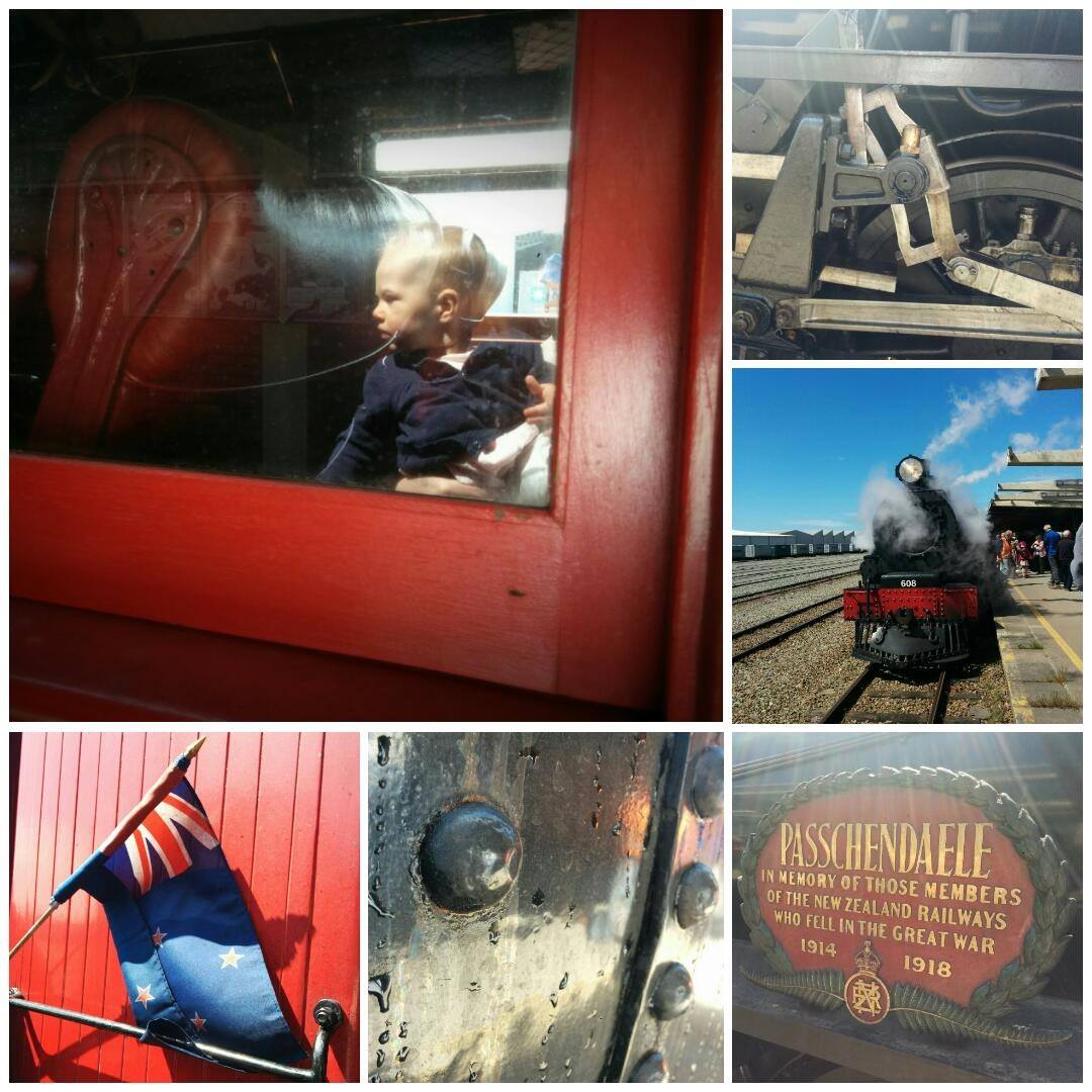 Roselyn Fauth Photos of Train Visit