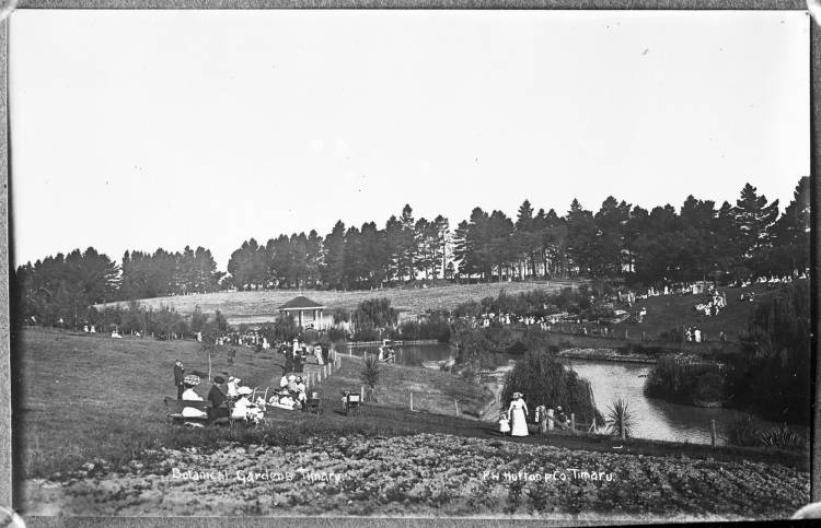 Timaru Botanic Gardens 1910 Auckland Libraries Heritage Collection