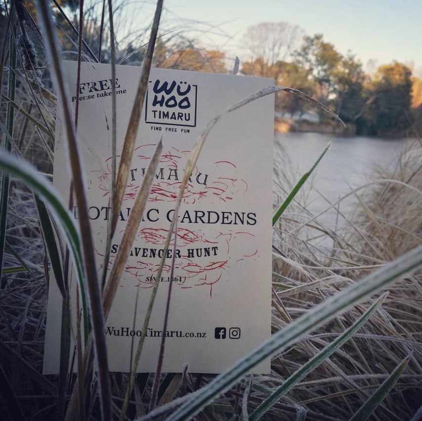 WuHoo Timaru Botanic Gardens Scavenger Hunt