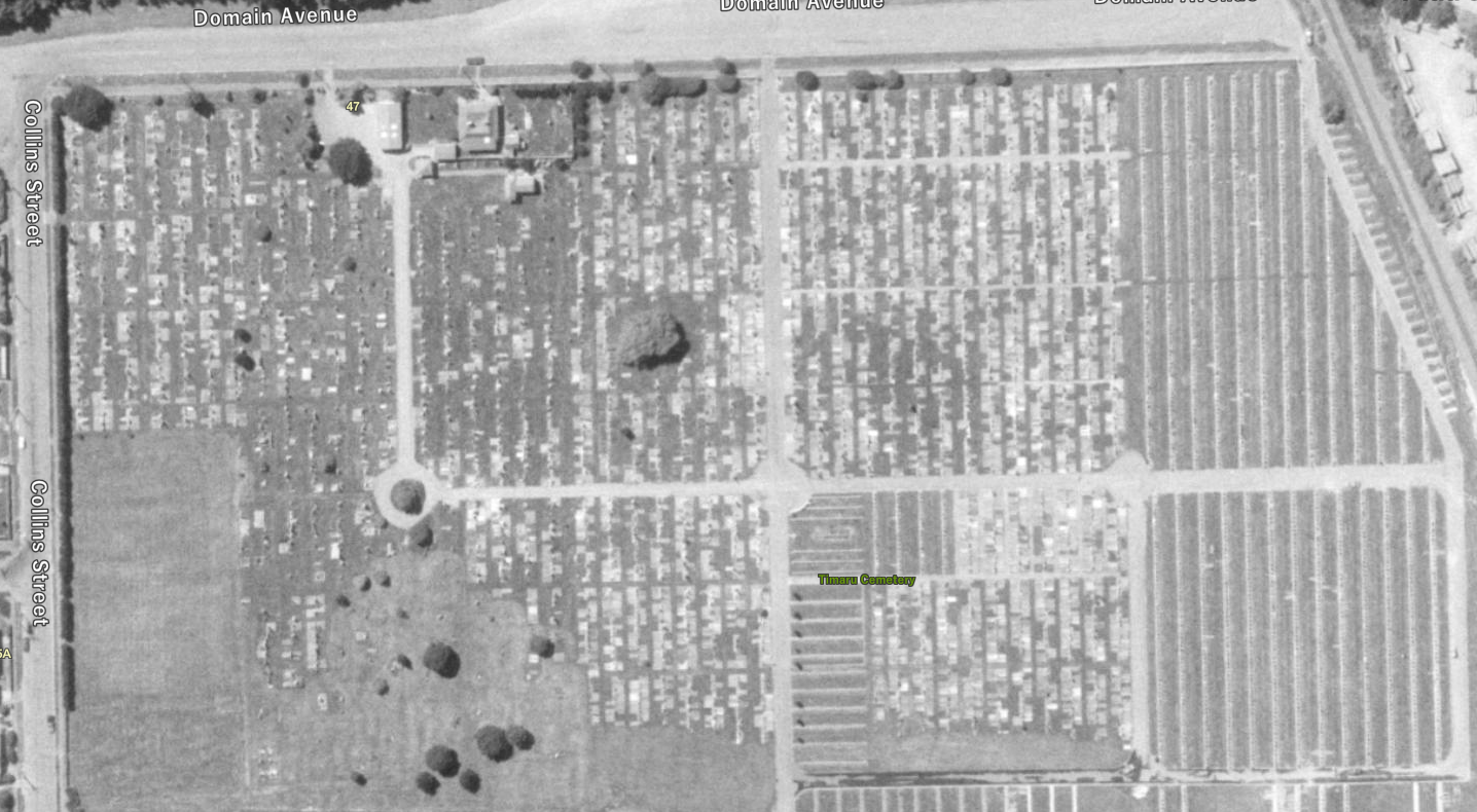 Sexton House 1985 89 Timaru Cemetery CanterburyMaps