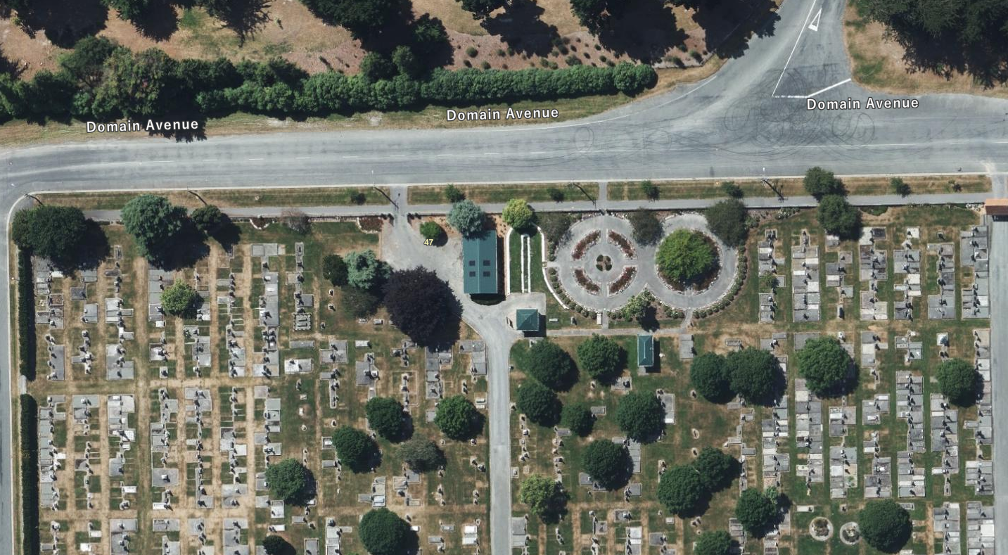 Sexton House is now a cremation area 2015 2019 Timaru Cemetery CanterburyMaps