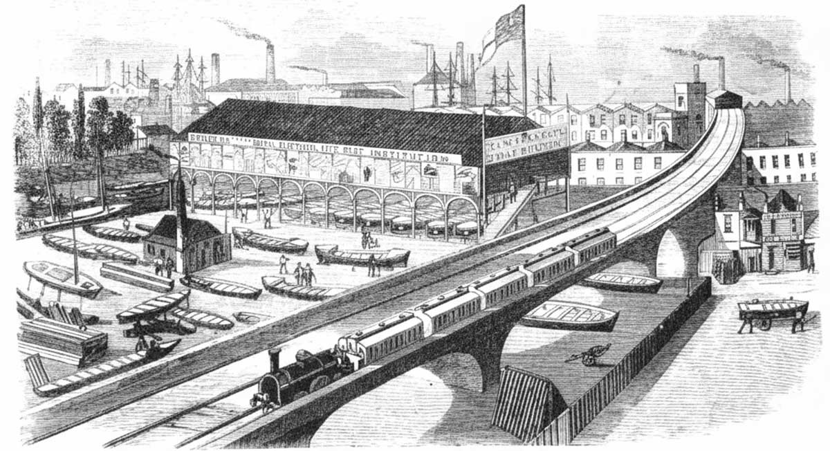 Shipyard where the Alexandra was built Britain