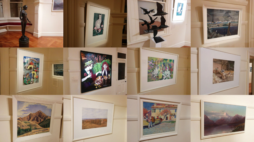 Some of the artworks that the Friends have donated and helped to restore over the years