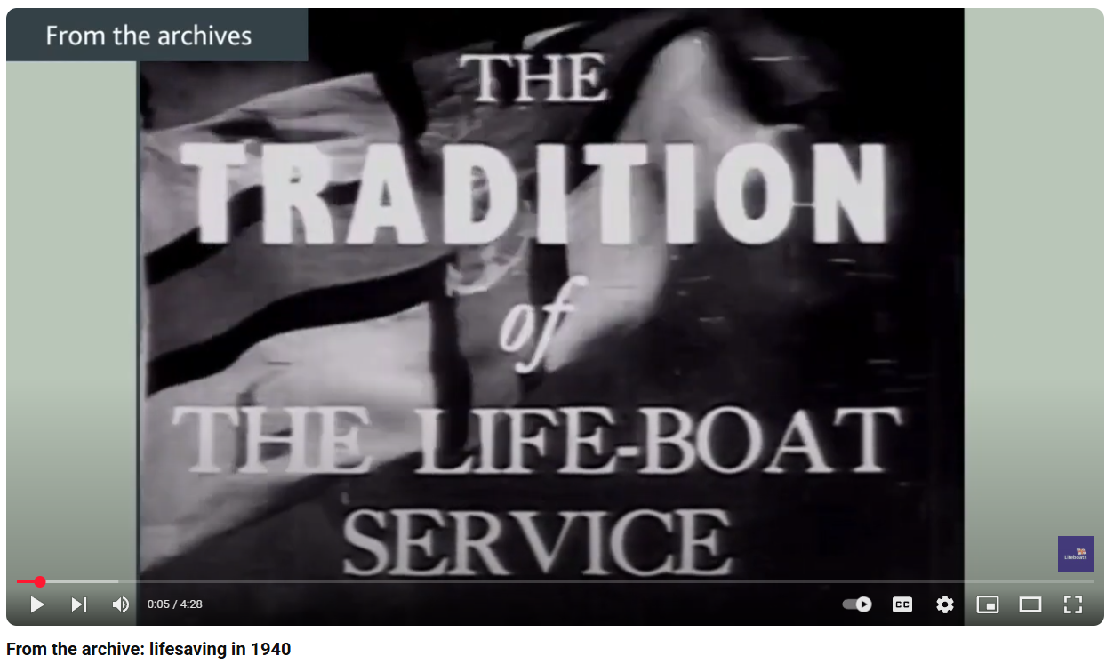 The Tradition of the Lifeboat Service