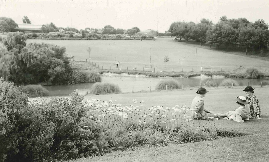 view across the duckpond Timaru Botanic Gardens Tanner Brothers Ltd aorakiheritage