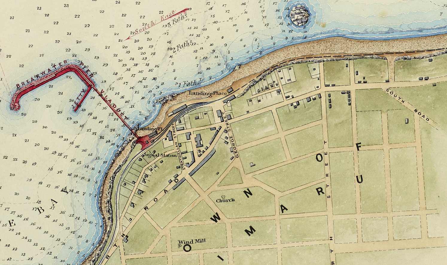 Timaru Foreshore NZ Heritage Maps Platform accessed 06082026