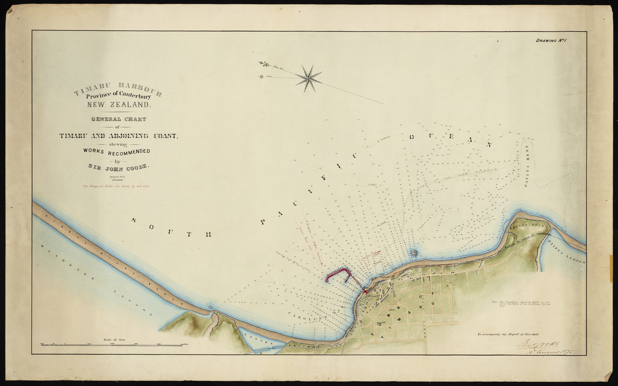 Timaru Foreshore NZ Heritage Maps Platform recollect