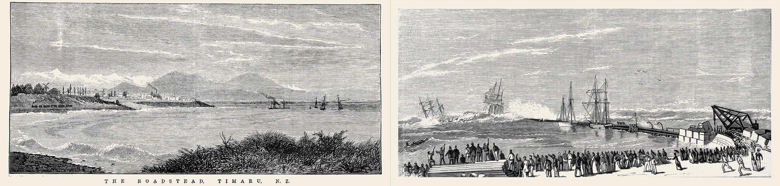 Timaru Roadstead andhte Alexandra Lifeboat Era