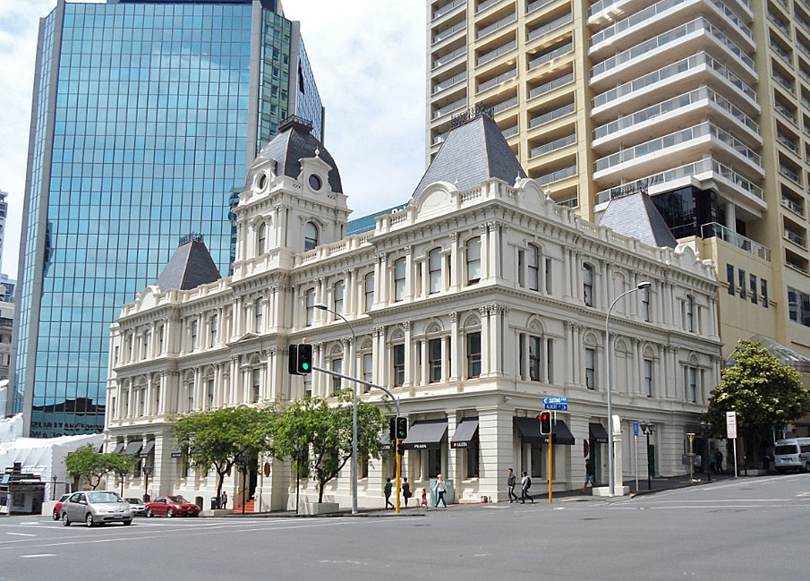 Customhouse Former Auckland wikimedia commons