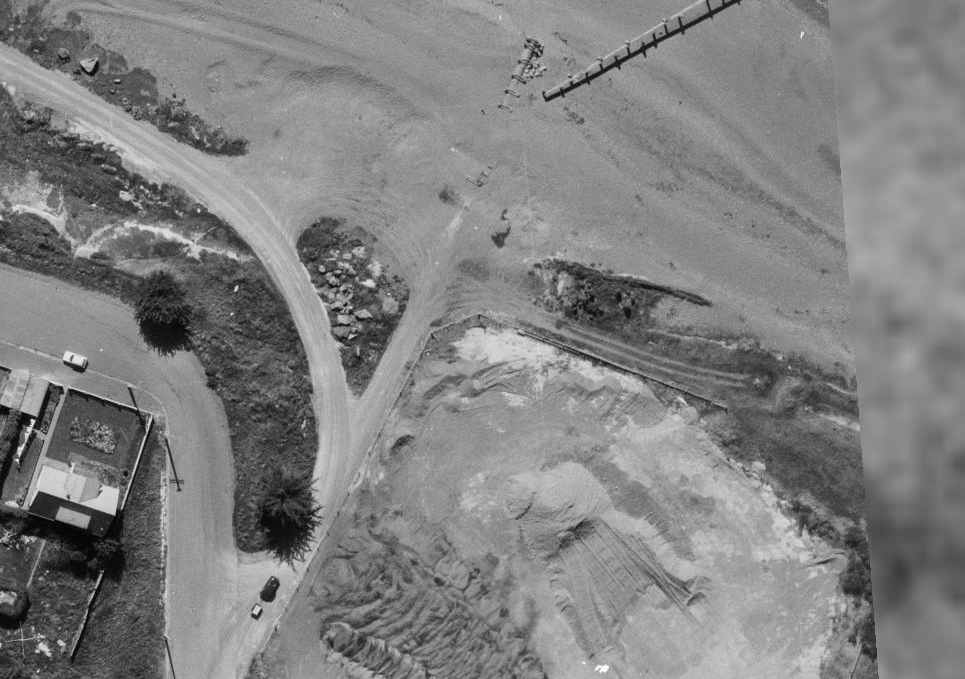 Patiti Point Historic Aerian Imagery 1970 74