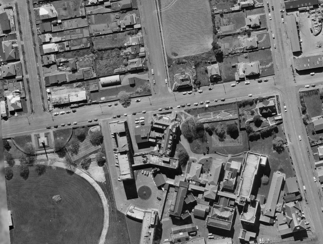 Timaru hospital and nissen hut 1970 74