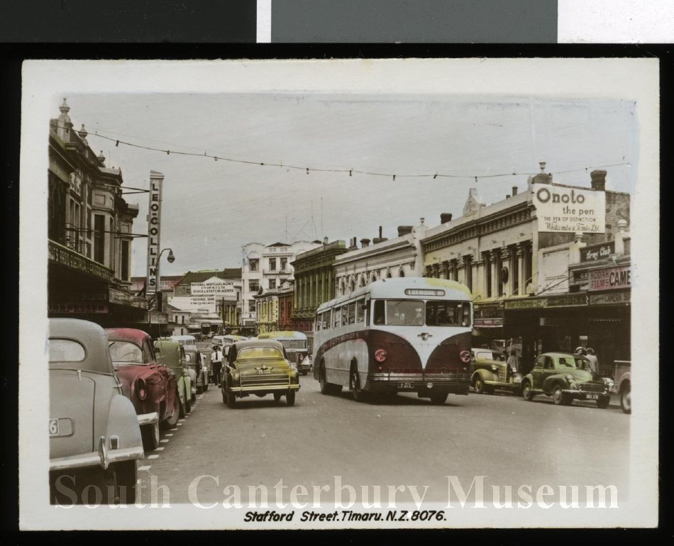 Whitcomb and Tombs 1960 Stafford Street South Canterbury Museum 201218111
