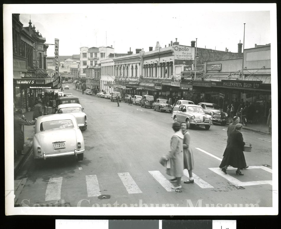 Whitcomb and Tombs 1960 Stafford Street South Canterbury Museum 201410007