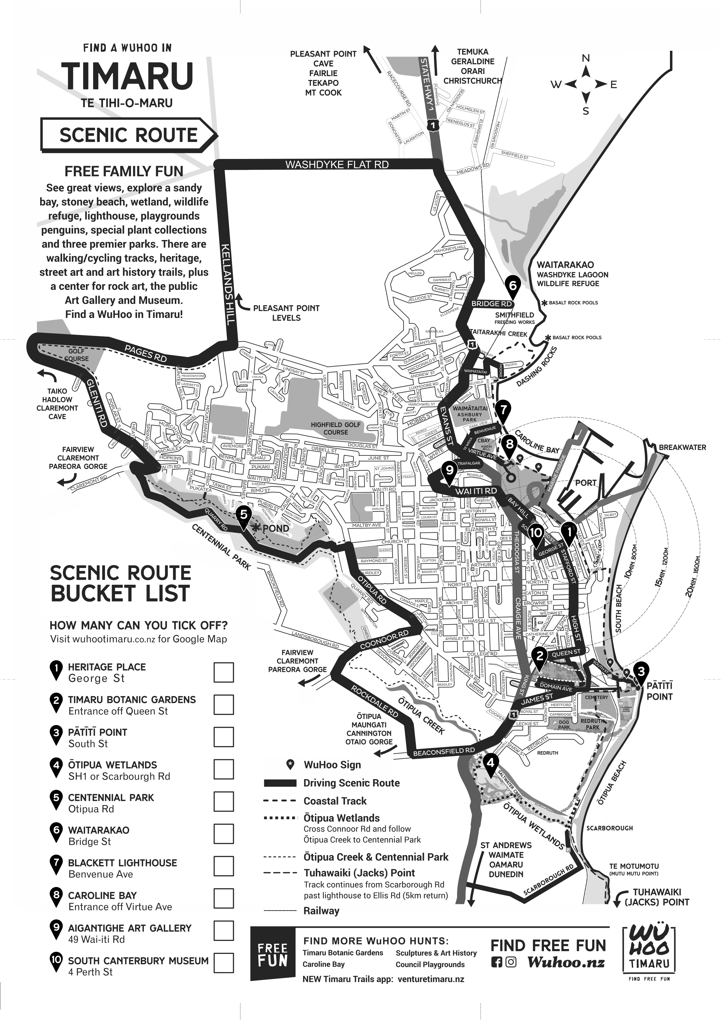 WuHoo Scenic Route Map 200710 1