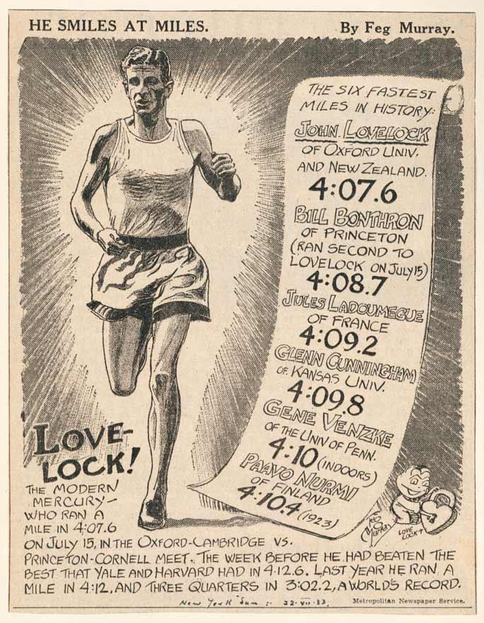 jack lovelock 1933